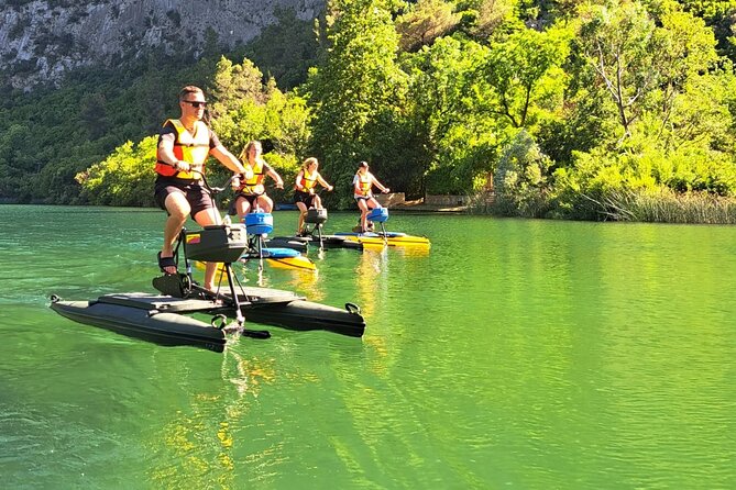 1 st Waterbike Safari in the World - The Hosts Make It: Friendly Help and a Relaxed Finish