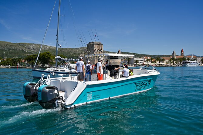 5-Hours Blue Lagoon Fishing and Snorkeling Trip from Trogir - Crew help that actually puts fish on the line