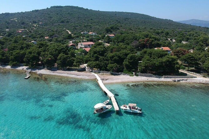 Adriatica Tour ( Blue Lagoon and Solta) from Trogir or Split - Stop 1: Blue Lagoon at Krknjasi Bay for snorkeling and beach time
