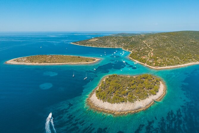 Adriatica Tour ( Blue Lagoon and Solta) from Trogir - Stop 1: Blue Lagoon Beach at Krknjaši Bay for Snorkeling