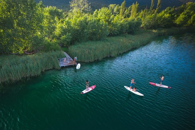 Bacina Lakes Stand-Up Paddle Board Tour - Island of Love paddling loop: the route becomes a story