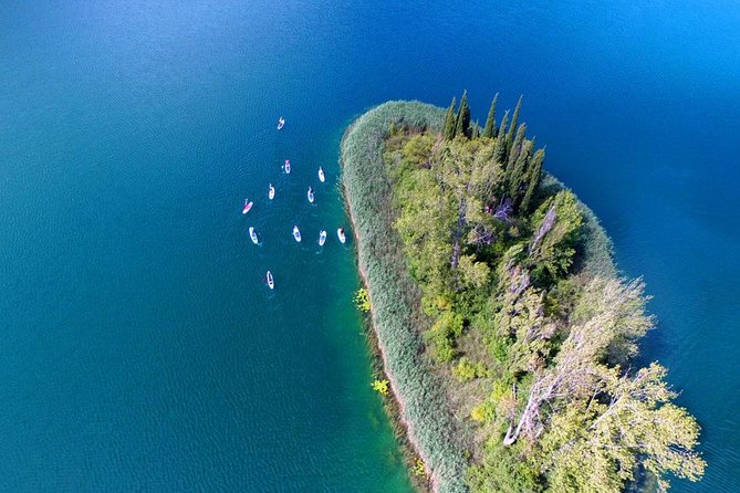 Bacina Lakes Stand-Up Paddle Board Tour - Under the Ždrioc old bridge to Crniševo Lake