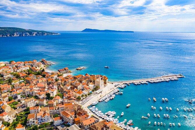 Blue Cave and Hvar 5 Islands Tour from Split - Stop 4: Stiniva on Vis and the View-First Beach Moment