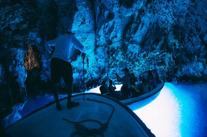 Blue Cave Full-Day Boat Tour with Hvar and 5 Islands - Stop 1: Blue Cave on Biševo and the Light Show Problem-Solvers Use