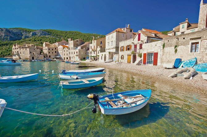 Blue Cave, Hvar, Vis and Pakleni Islands Group Speedboat Tour - Hvar Town: lunch break plus old-streets wandering