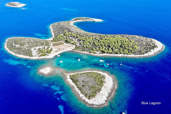 Blue cave, Mama Mia and Hvar, 5 island speedboat tour from Trogir - Budikovac Island and the Blue Lagoon swimming hour
