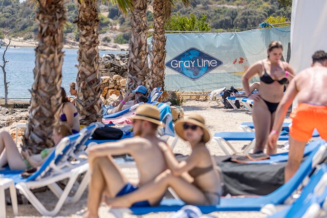 Blue Lagoon & 3 Islands Cruise with Lunch from Split - Stop 1 on Čiovo: Ciovo Bay for an easy first swim