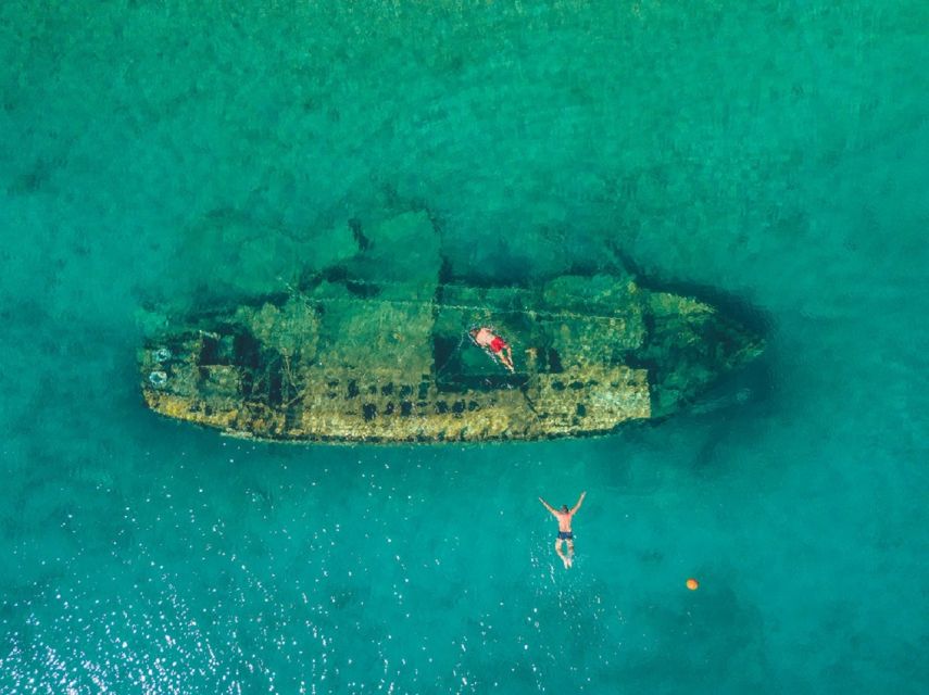 Blue Lagoon and hidden gems of island Šolta - Blue Lagoon Beach: swimming and snorkeling without the stress