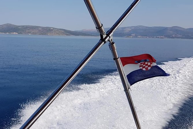 "Blue Lagoon" Half day Chill out tour from Trogir - Uvala Duga: the last swim stop before returning to Trogir