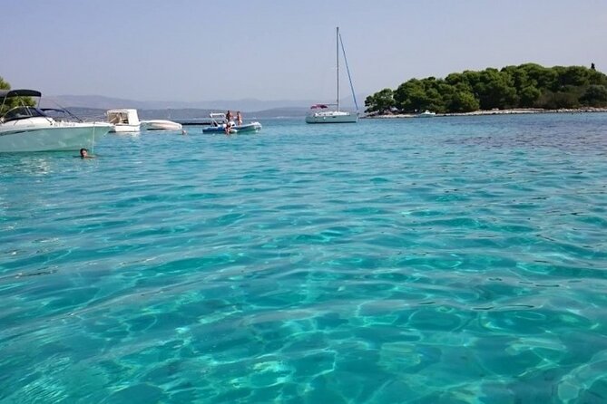 Blue Lagoon & three islands: 5 hours half day relax tour - Solta Island’s Maslinica Port: Coffee, Strolls, and Yacht-Port Energy
