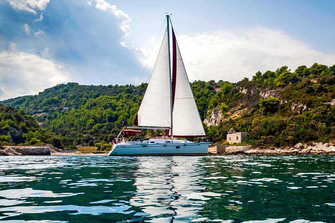 Brac Island One-Day Trip with the Sailboat Nana - Private Tour - Konopljikova cove swim stop: the Adriatic water you came for