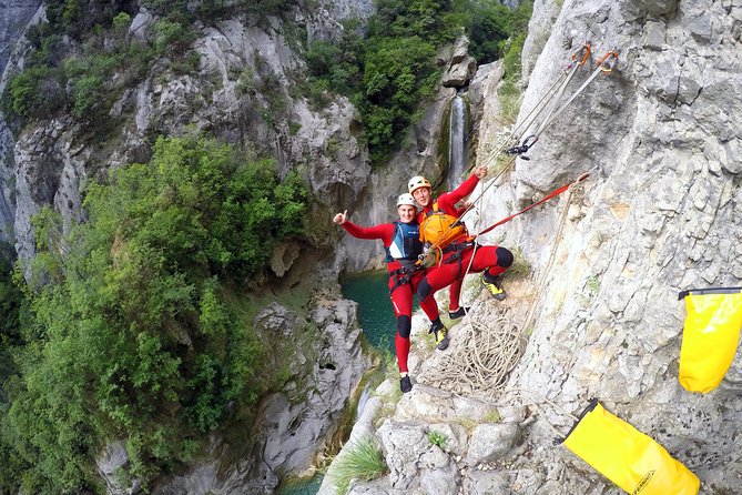Canyoning advanced on Cetina river from Omiš - Safety and gear: the part you should pay attention to
