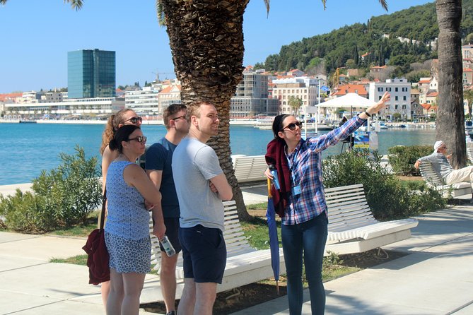 Classic Tuk Tuk City Tour Split - Vidilica selfie time and the big-city monuments above the water