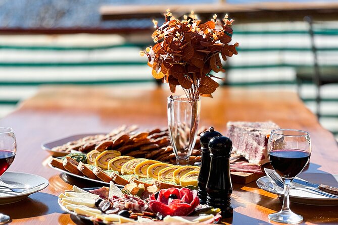 Croatian Legacy Eye of the Earth and Rural Charm - The lunch setup: 3 courses, wine, and coffee