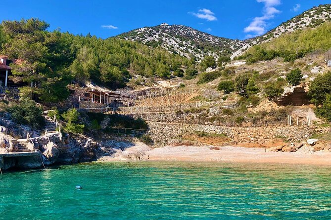 Discover Brac Island by Private Boat - Visit Bol and Hidden Bays - Stop 1 in Milna: the navy tunnels quick visit