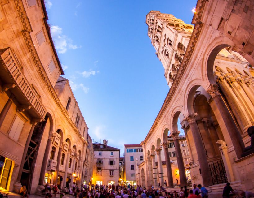 Evening Group Walking Tour - Split Old City Diocletian's Pal - Meeting Next to the Big Red Sign in Split: Easy Start, Clear Route