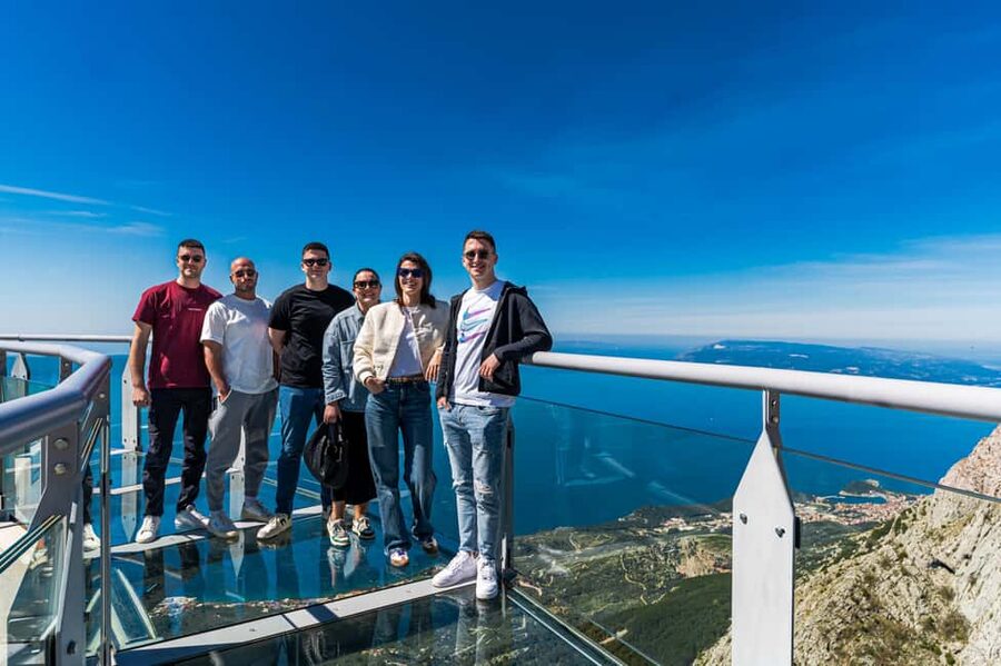 From Makarska: Biokovo Skywalk Entry Ticket with Transfers - 1,220 meters up: what the Biokovo Skywalk experience feels like