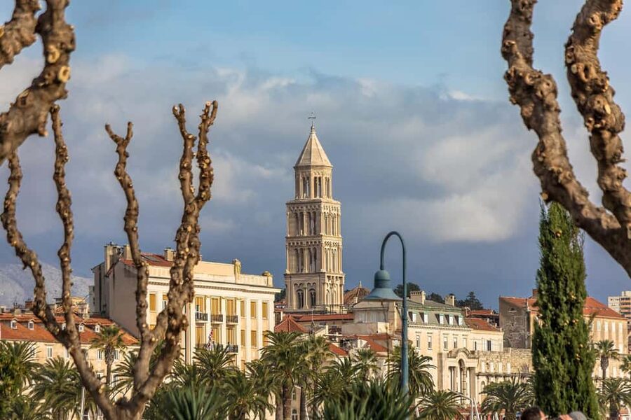 From Makarska Riviera : Split City Small Group Tour - Pickup, van comfort, and the small-group advantage
