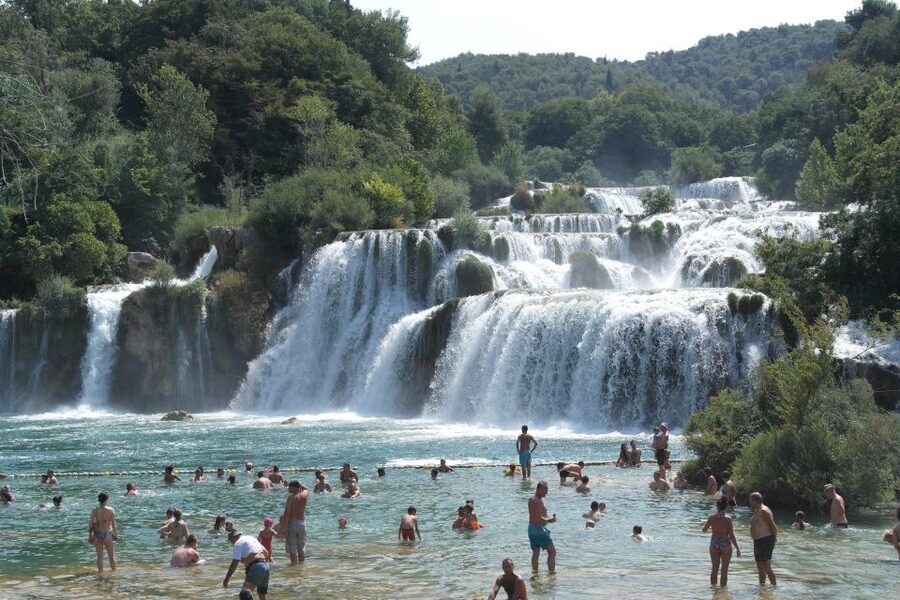 From Omiš: Krka Waterfalls and Trogir Group Tour - Price and value: what you pay upfront and what costs extra in cash