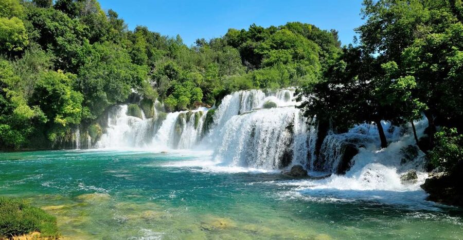 From Omiš: Krka Waterfalls and Trogir Group Tour - Omiš pickup and the ride strategy: comfortable, but plan for a long day