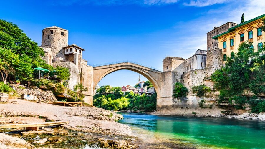 From Split and Trogir: Mostar Tour with Kravica Waterfalls - Kravica Waterfalls: The Swim Option and How to Handle the Crowd