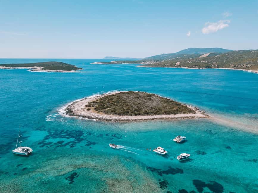 From Split: Blue Cave & 5 Islands Amazing Speedboat Tour - Budikovac Blue Lagoon: snorkeling time, not just a swim stop