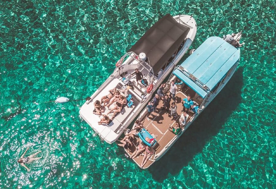 From Split: Blue Cave & 5 Islands Amazing Speedboat Tour - Hvar island: walking the old town instead of just passing through