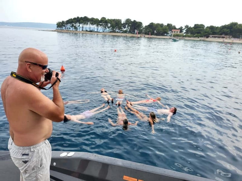 From Split: Blue Cave, Hvar, Mamma Mia, 5 Islands boat Tour - Vis photo stops: WWII bunkers, limestone caves, and Stiniva views