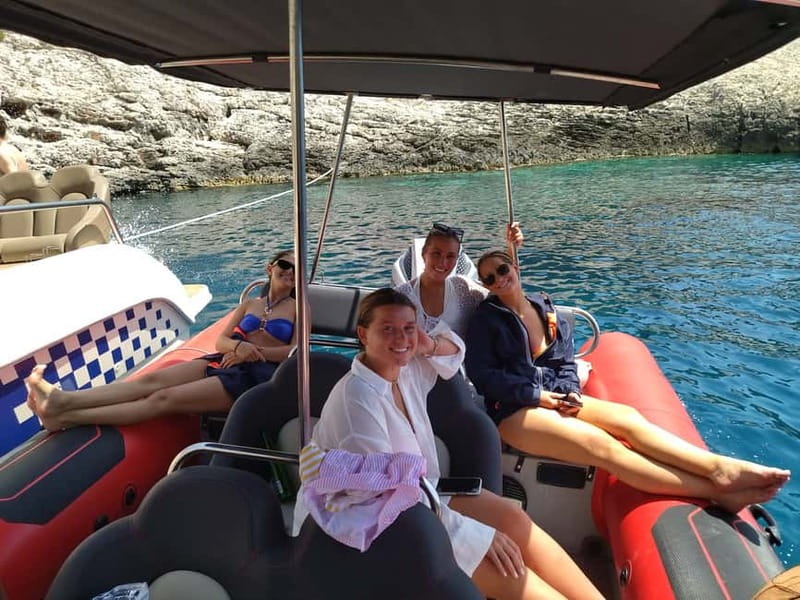 From Split: Blue Cave, Hvar, Mamma Mia, 5 Islands boat Tour - Budikovac Blue Lagoon: snorkeling gear and a longer swim on white pebbles