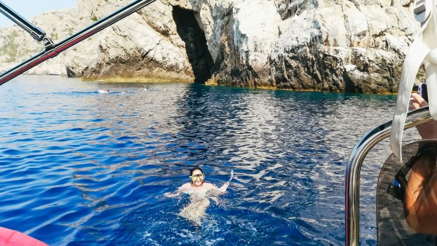 From Split: Blue Cave, Mamma Mia, Vis & Hvar 5-Island Tour - Budikovac Blue Lagoon: snorkeling time that actually feels long