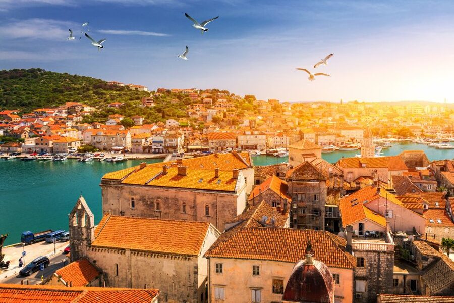 From Split: Blue Lagoon and Trogir Half-Day Speedboat Tour - Blue Lagoon snorkeling: where the water turns unreal