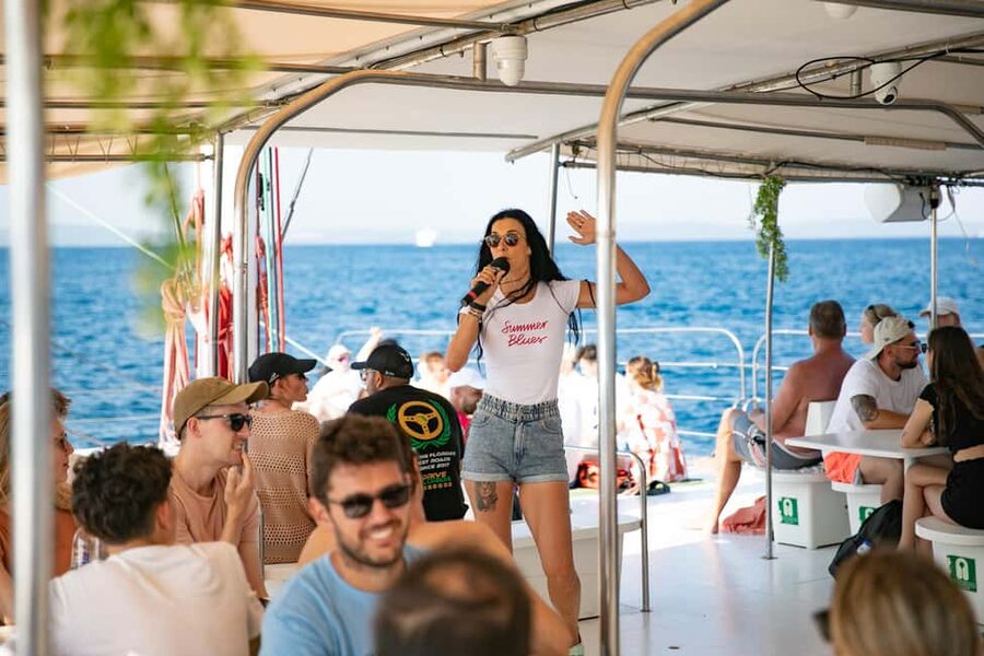 From Split: Catamaran Cruise to Golden Horn & Brač island. - Getting on Summer Blues in Split: easy start, big-day comfort