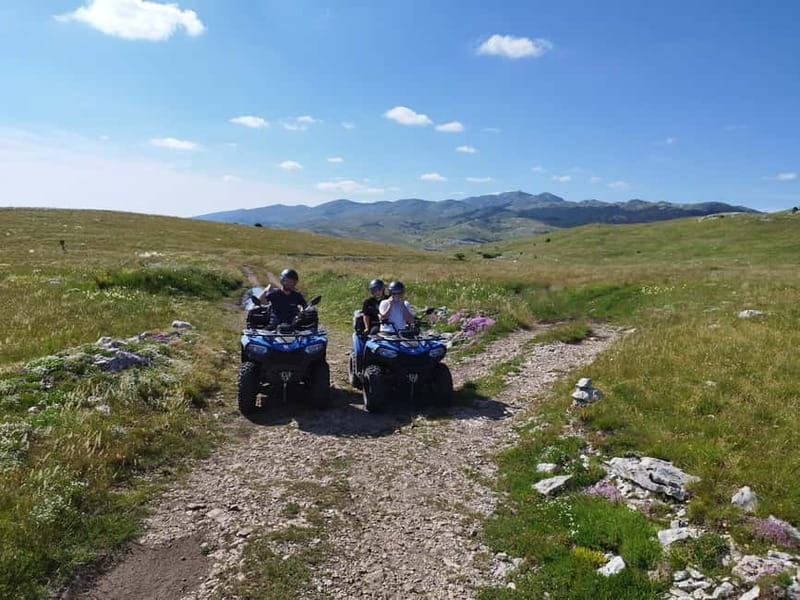 From Split: Dinara Nature Park Quad Adventure with Swimming - Photos, videos, and drone shots: getting proof without annoying your guide