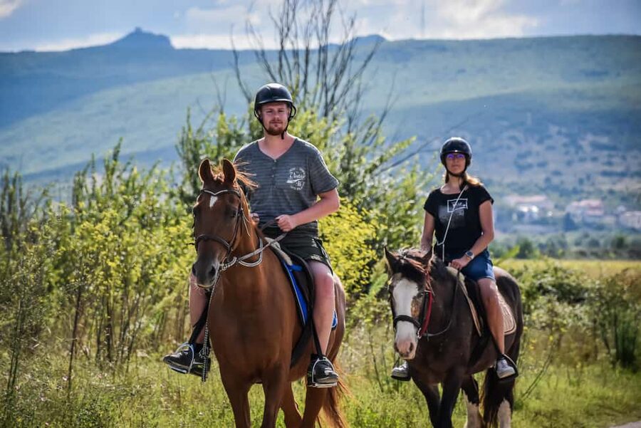 From Split: Full-Day Horse Riding & Quad Biking with Lunch - Horseback riding in Ogorje: 2 hours of calm, guided riding