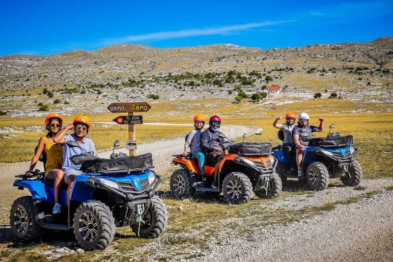 From Split: Full-Day Horse Riding & Quad Biking with Lunch - Dinara Mountain quad biking: hidden trails, remote paths, and big views