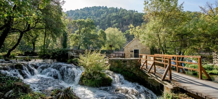 From Split: Krka Waterfalls Cruise & Trogir Walking Tour - From Split to Trogir: the day starts with an easy rhythm