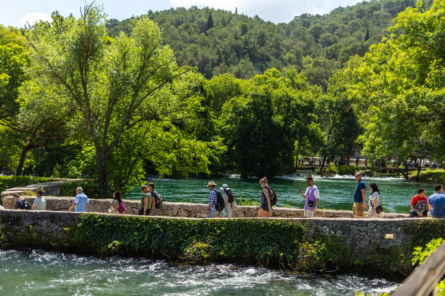From Split: Krka Waterfalls day tour & wine tasting - Swimming rules and what that means for your plans