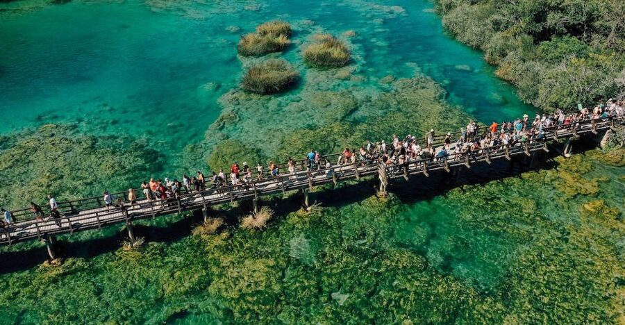 From Split: Krka Waterfalls Tour with Boat Cruise & Swimming - Krka National Park Walks: Skradinski Buk Without the Guesswork