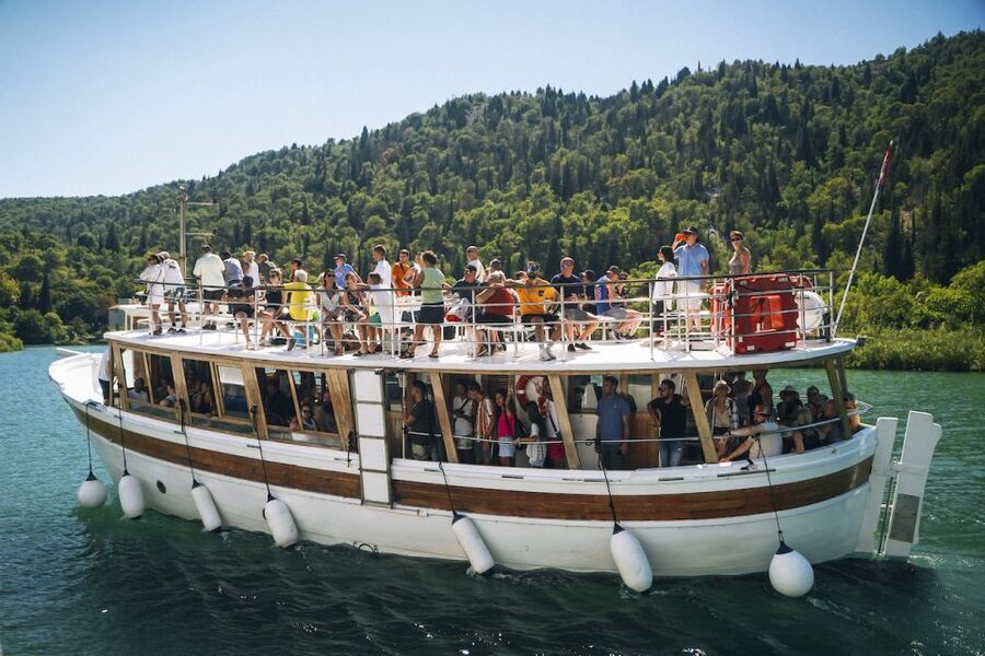 From Split: Krka Waterfalls Tour with Boat Cruise & Swimming - Swimming in Skradin: Where the Beach Day Fits In