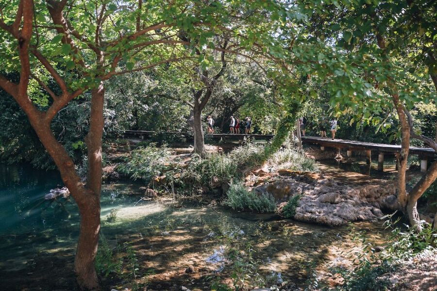 From Split: Krka Waterfalls Tour with Boat Cruise & Swimming - Meeting at Marulićeva ul. 4 and Getting on the Bus