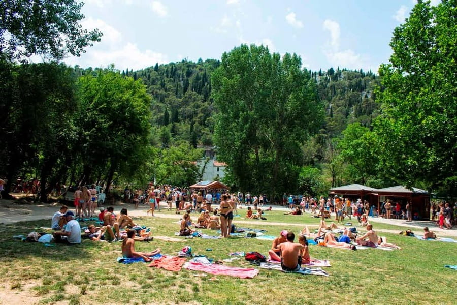 From Split: Krka Waterfalls Tour with Boat Ride & Swimming - Price and value: $31 for transport and guide, plus Krka’s entrance fee