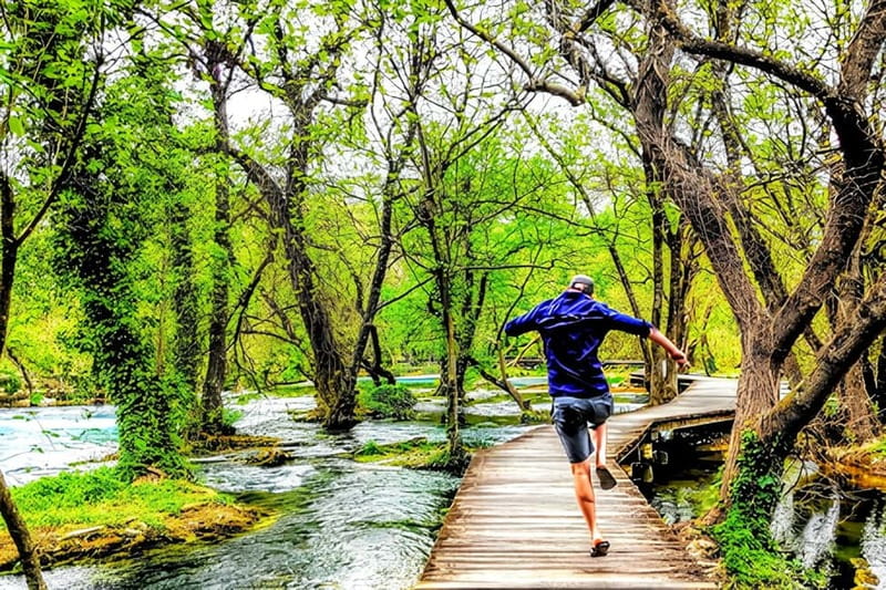 From Split: Krka Waterfalls with Wine & Cheese Tasting Tour - Skradinski buk: the walk, the views, and the no-swim rule