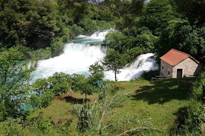 From Split or Trogir: Krka Waterfalls & Primošten Sightseeing - Skradinski buk and the swimming question: what you should plan for