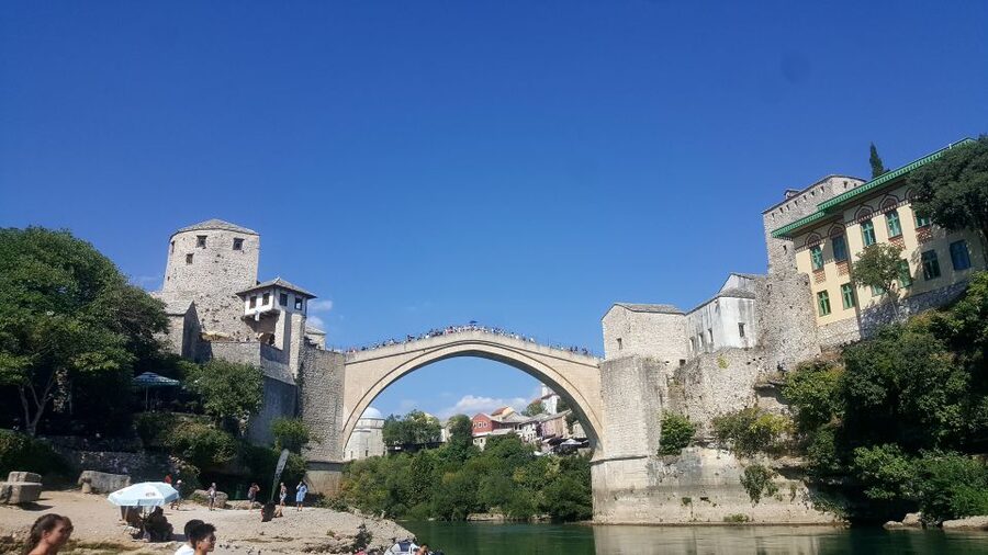 From Split or Trogir: Tour to Mostar and Kravice Waterfalls - Mostar on foot: UNESCO Old Bridge, bazaars, and coffee culture