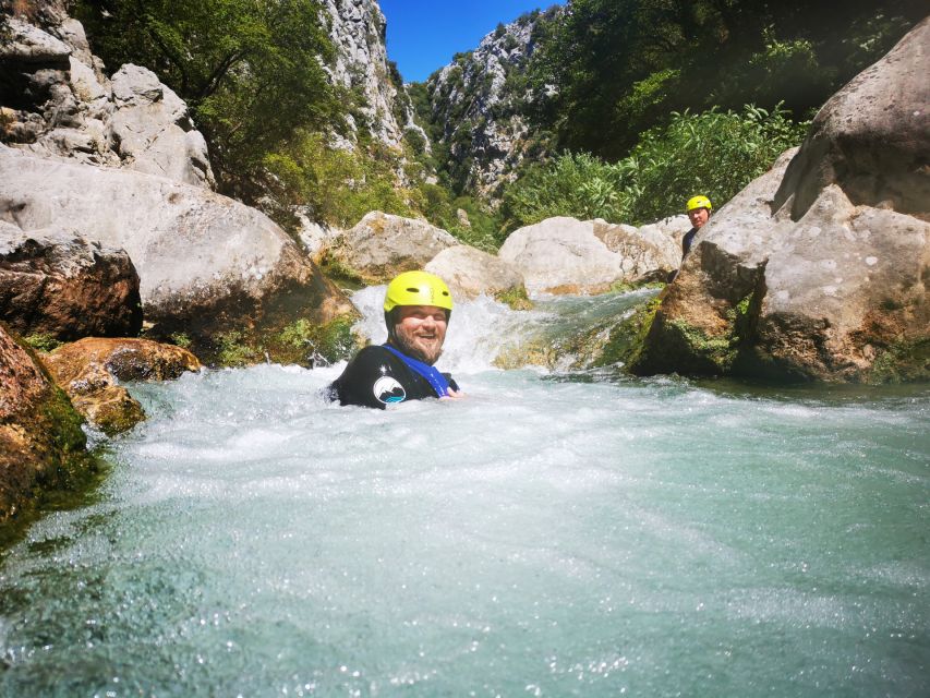 From Split or Zadvarje: Cetina River Canyoning - Guides and Safety: The Real Reason People Rate This So High
