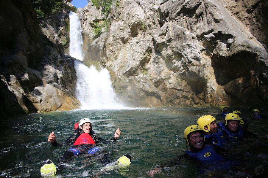 From Split or Zadvarje: Extreme Canyoning on Cetina River - Hike to the Canyon Bottom: The First Payoff Is the Walk In