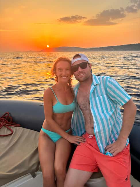 From Split: Private Sunset Boat Tour - Leaving Split behind: what a private speedboat sunset feels like