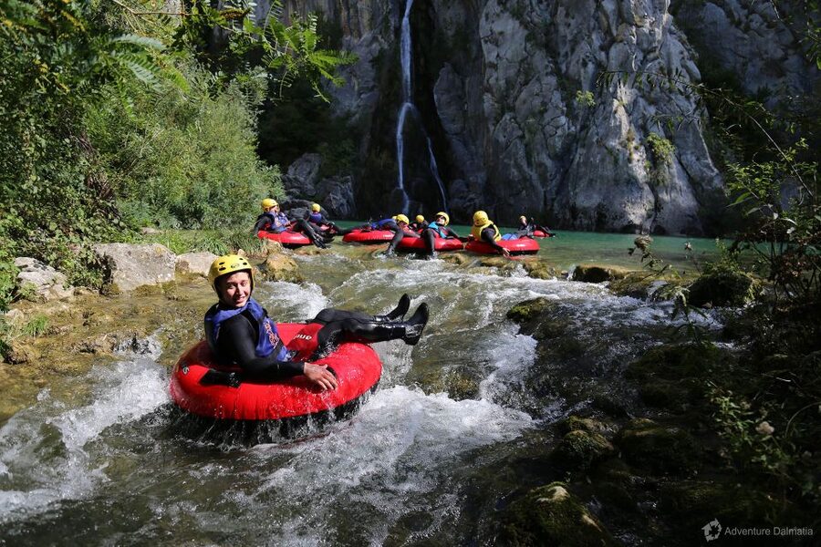 From Split: River Tubing on Cetina River - From Split to the Cetina Canyon: getting to the base