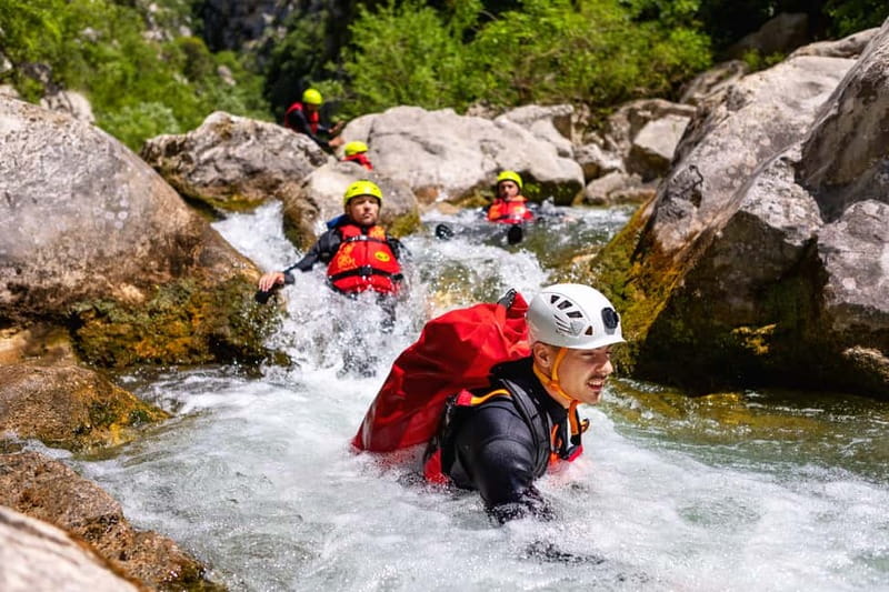 From Split/Šestanovac: Canyoning on Cetina River - Meeting in Split, then heading to Šestanovac by van