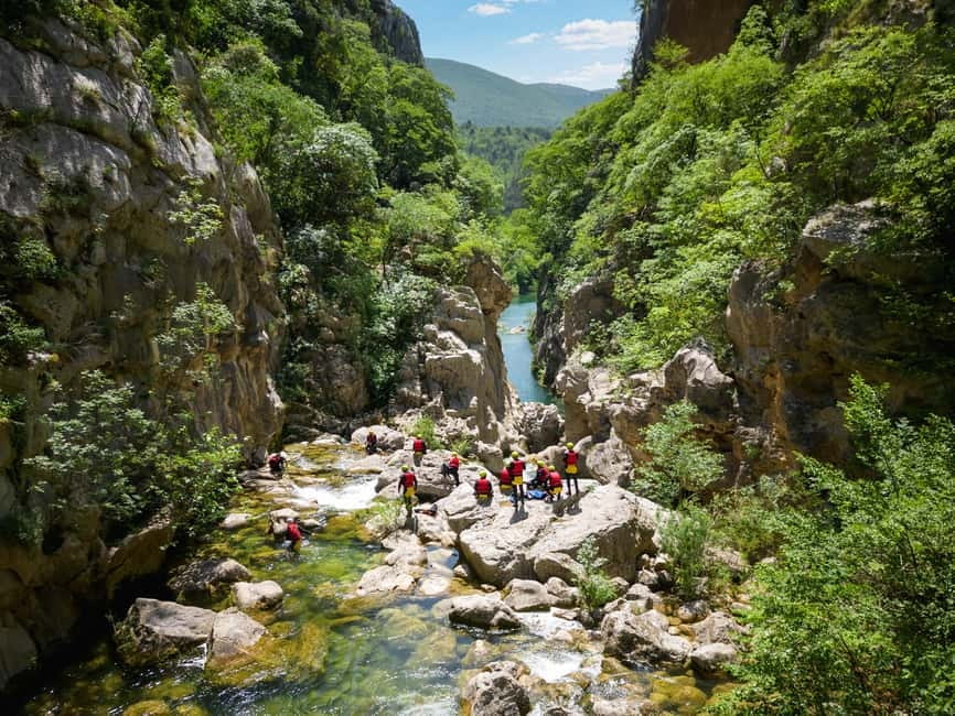 From Split/Šestanovac: Extreme Canyoning on Cetina River - Timing and pacing: why the full 6 hours can feel intense
